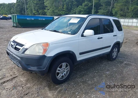 2003 Honda Cr-V Ex из США, поврежденный, VIN SHSRD78853U114119